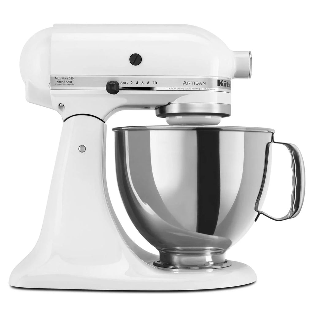KitchenAid Artisan 5-Quart Stand Mixer, White