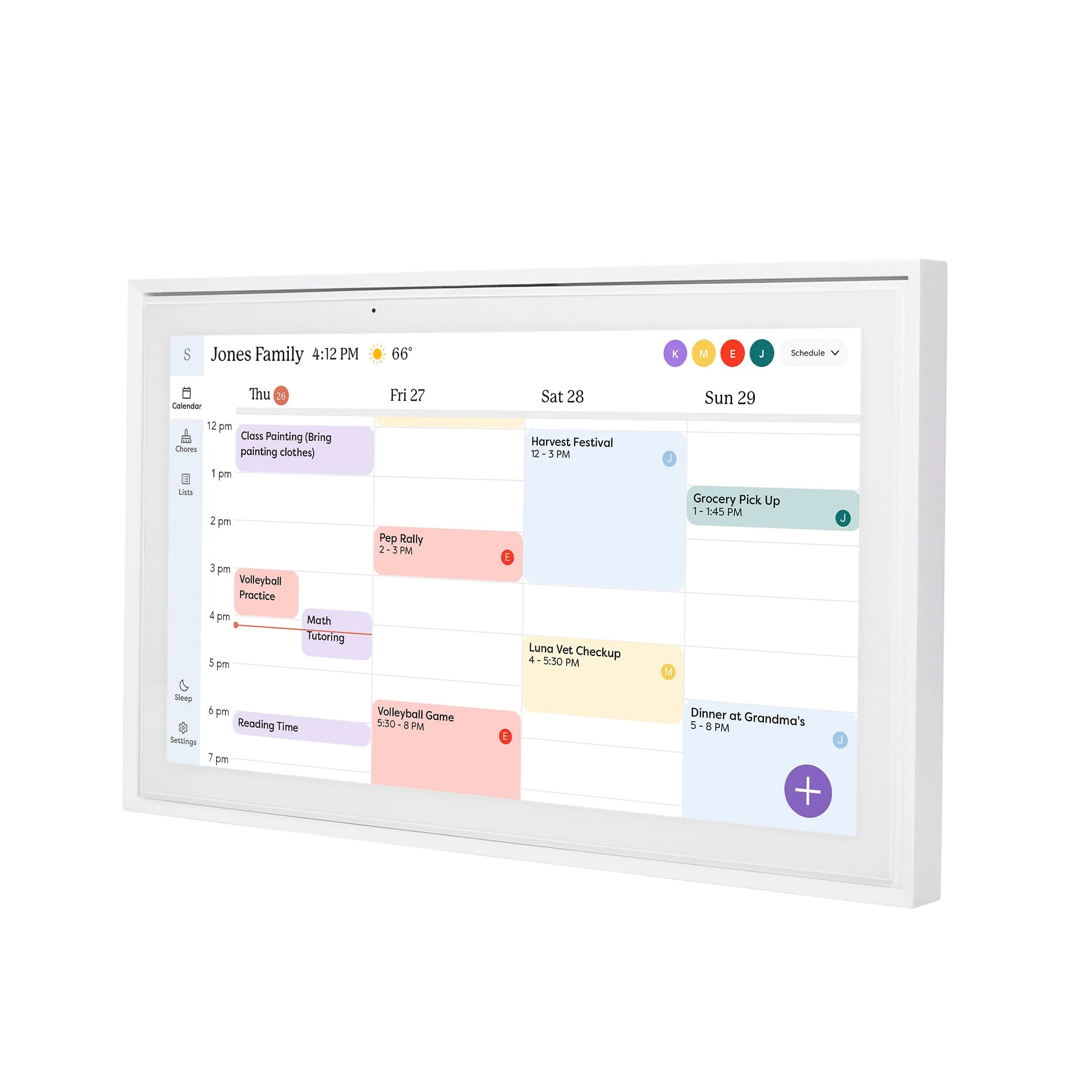 Skylight 15-inch Digital Calendar & Chore Chart