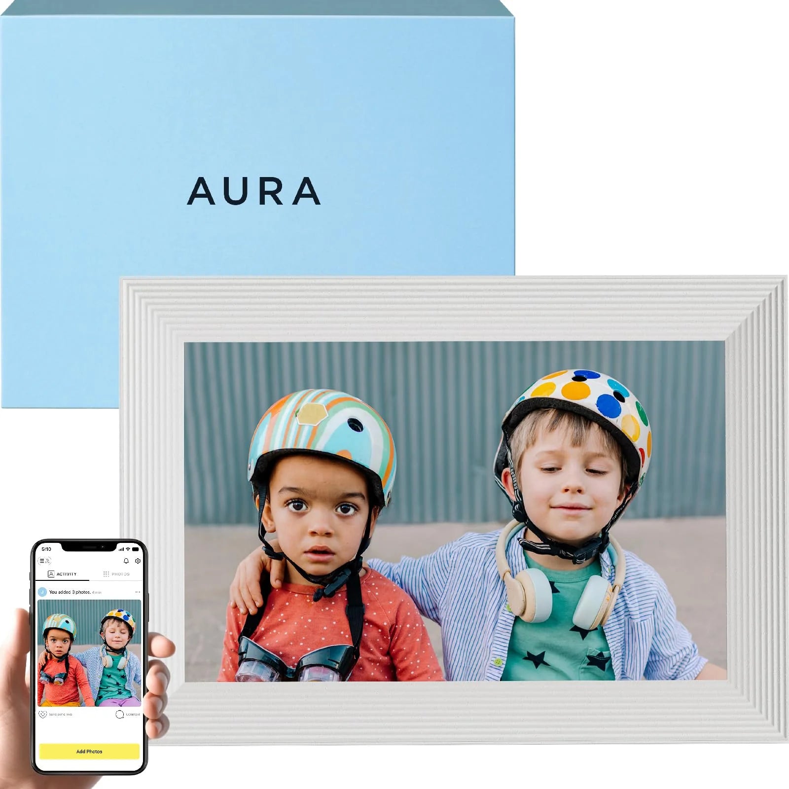 Aura Carver 10.1-inch WiFi Digital Picture Frame
