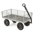 Gorilla Carts GOR1001-Com 1000-lb Steel Utility Cart, 13-inch