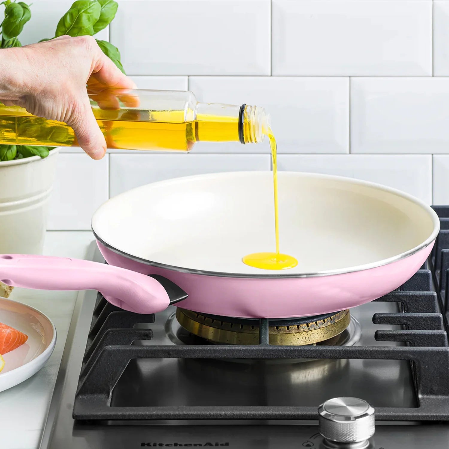 GreenPan Rio 16-Piece Ceramic Cookware Set