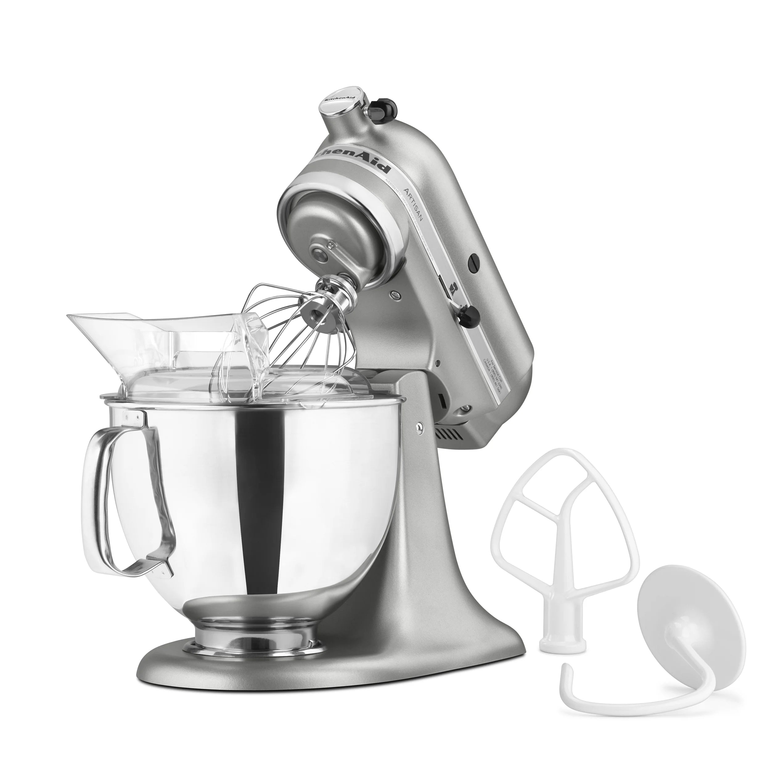KitchenAid Artisan 5-Quart Stand Mixer, Silver