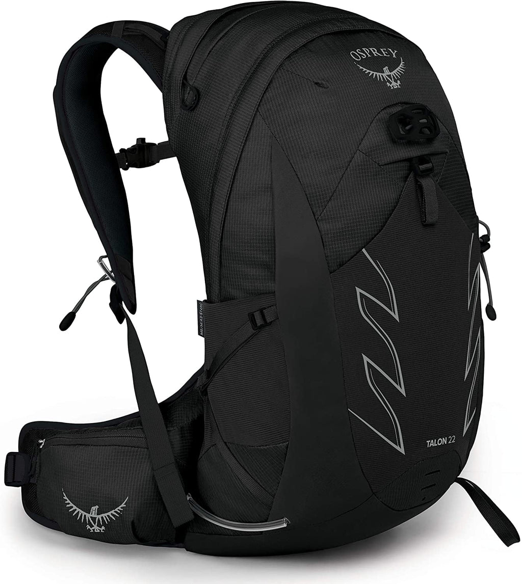 Osprey Talon 22L Hiking Backpack, Black