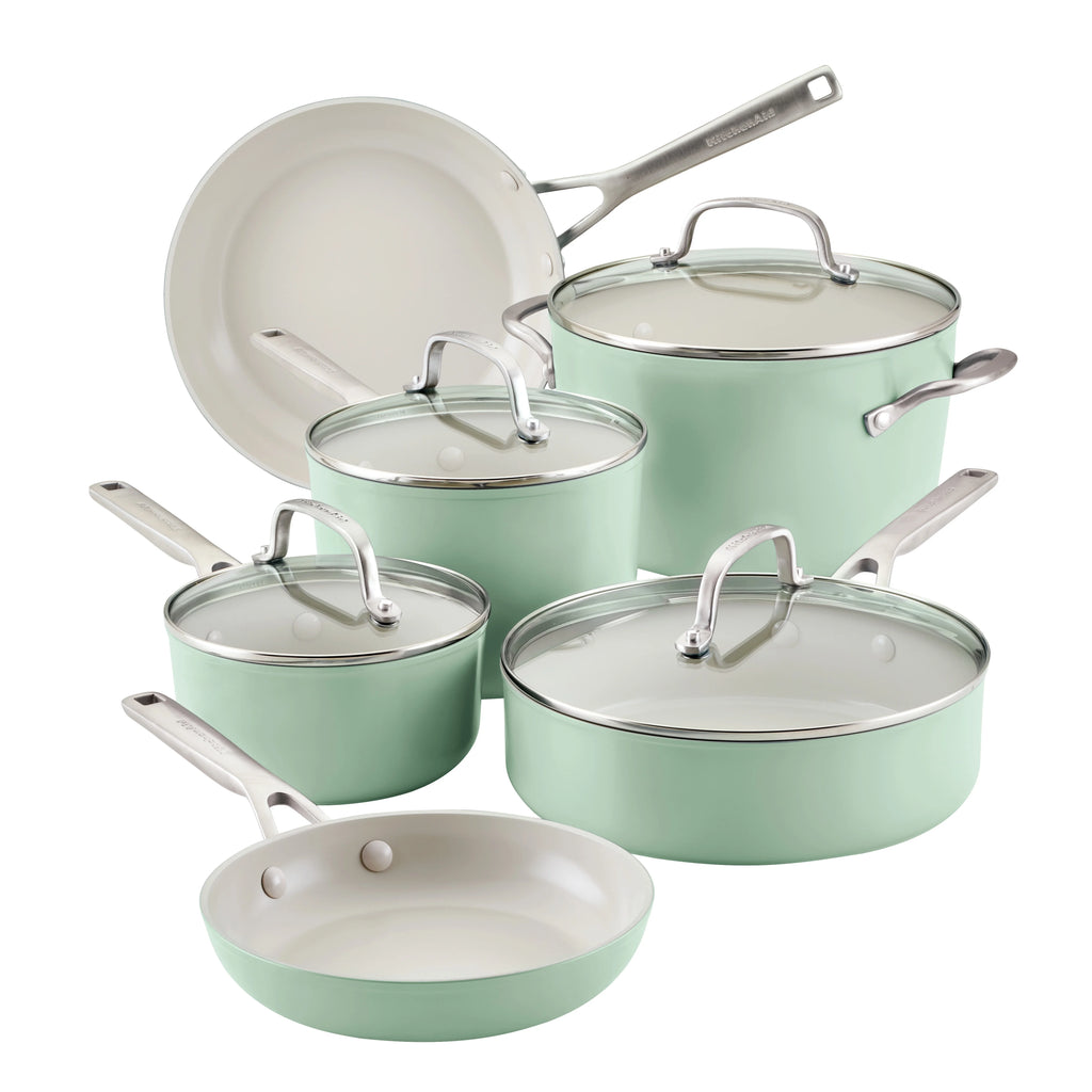 KitchenAid 10-Piece Hard Anodized Cookware Set