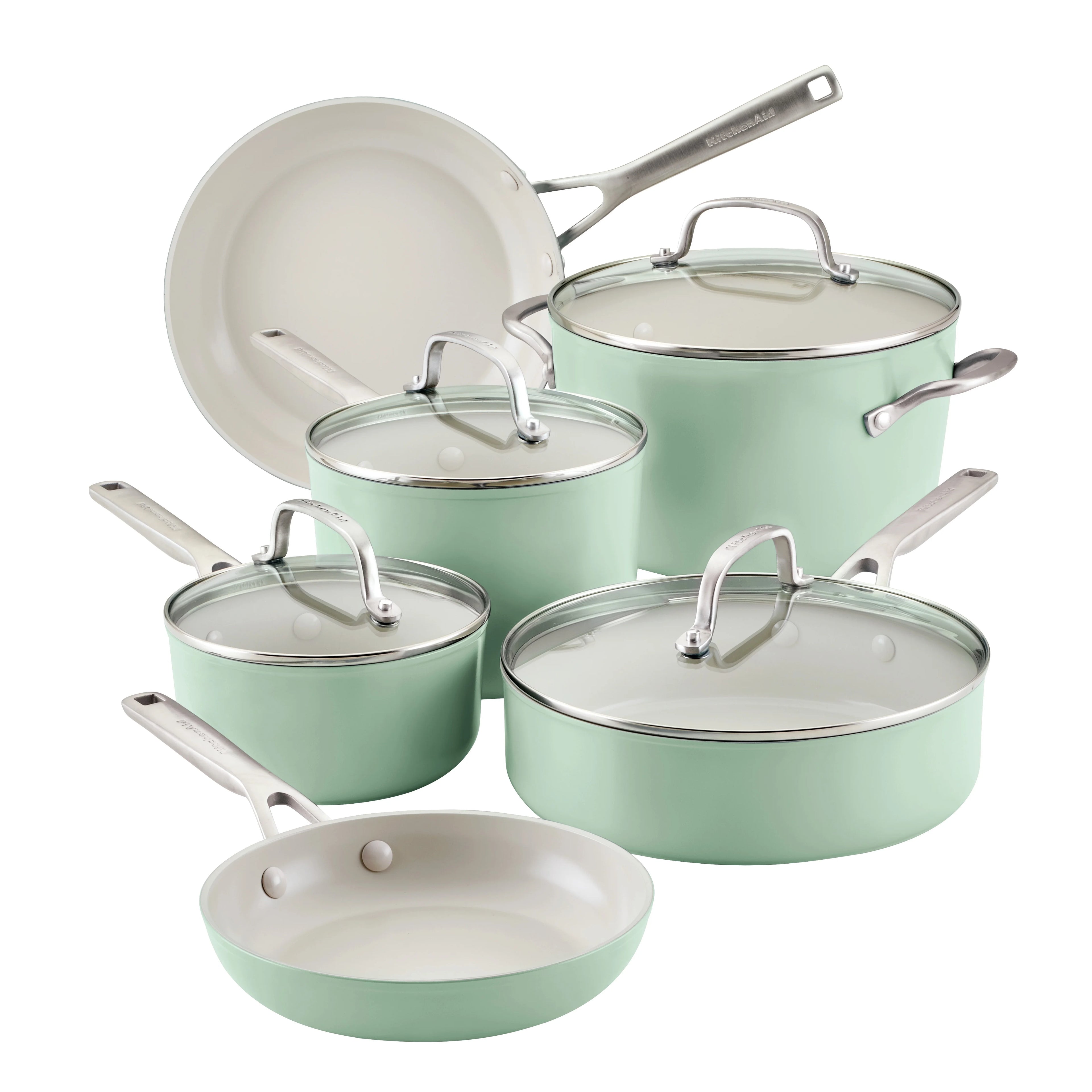 KitchenAid 10-Piece Hard Anodized Cookware Set