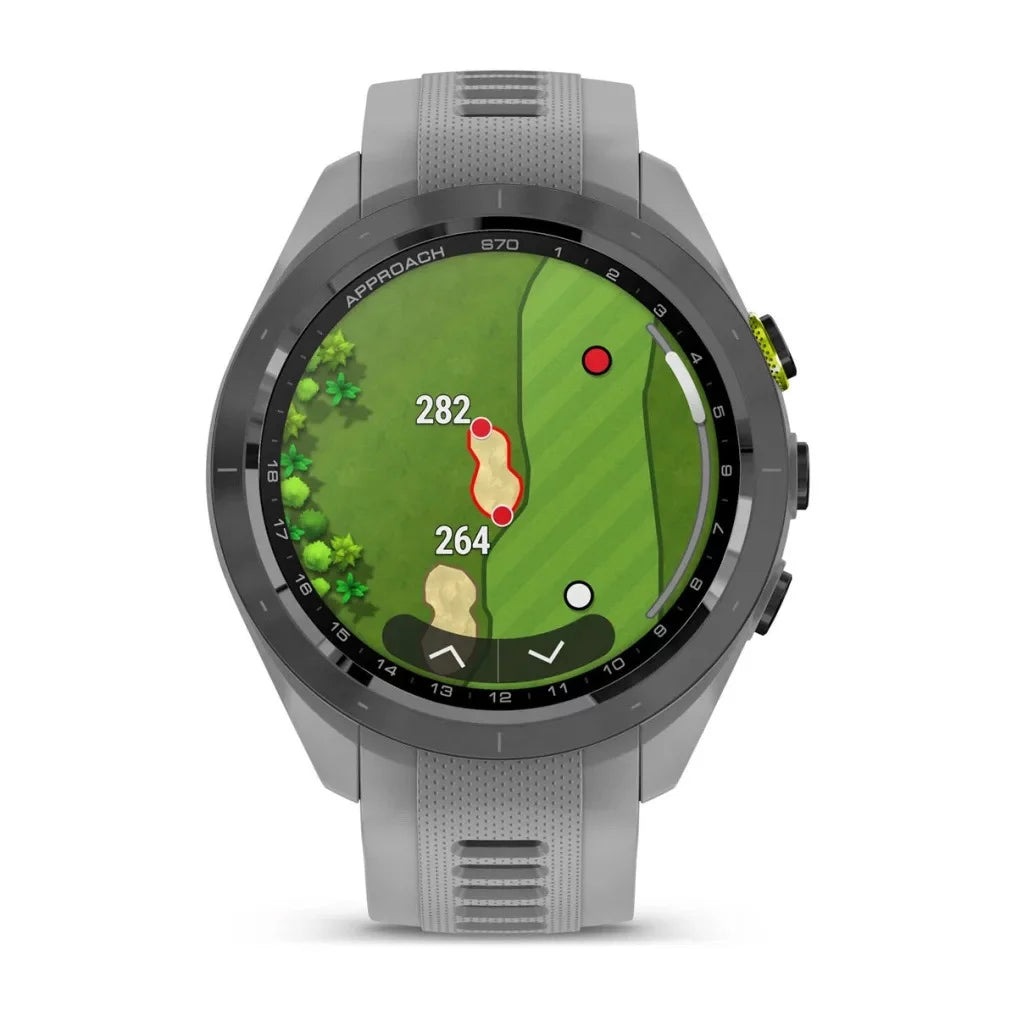 Garmin Approach S70, 42mm Premium GPS Golf Smartwatch with AMOLED Display - Black