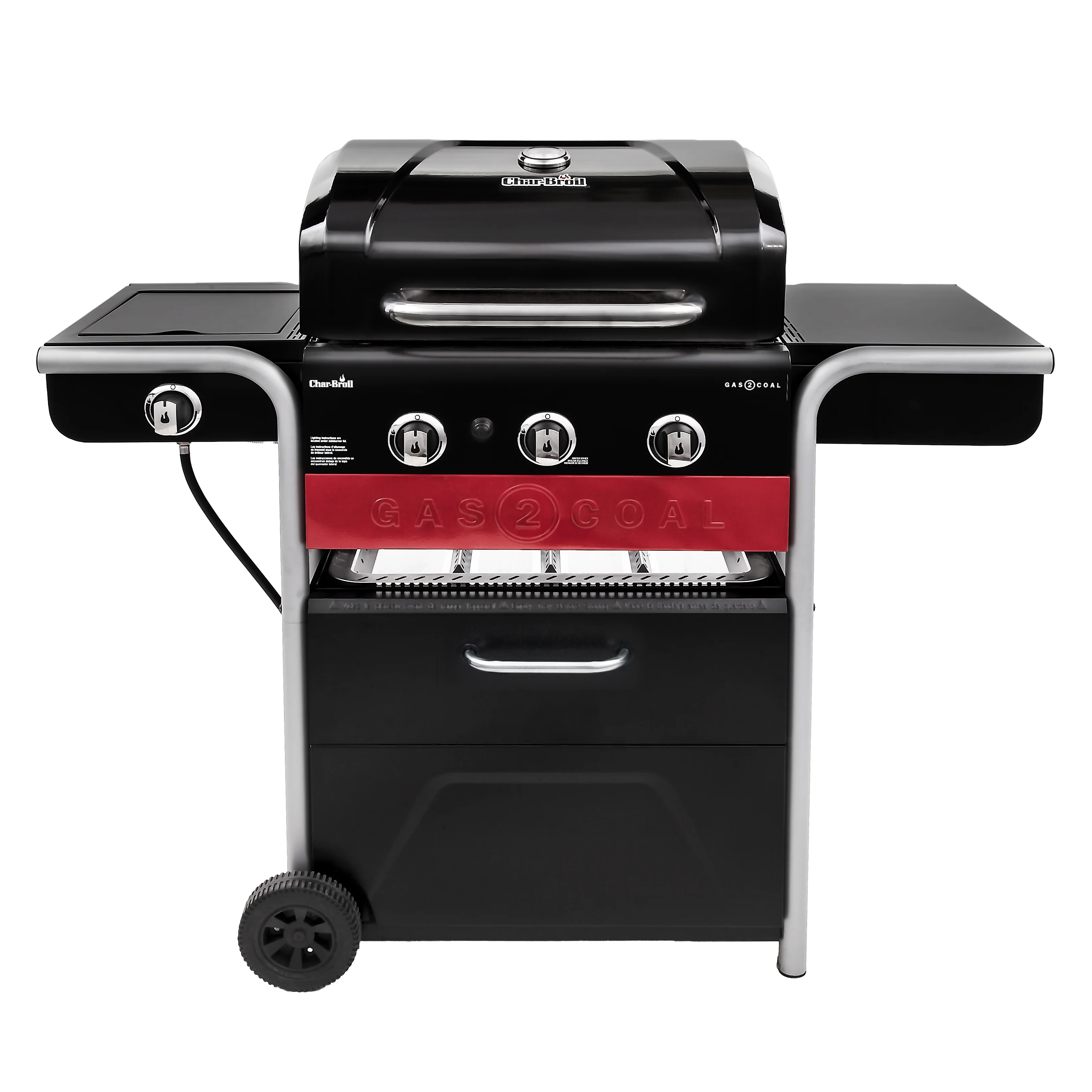 Char-Broil Gas2Coal 3-Burner Hybrid Gas and Charcoal Grill