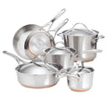 Anolon Nouvelle Copper 10-Piece Cookware Set