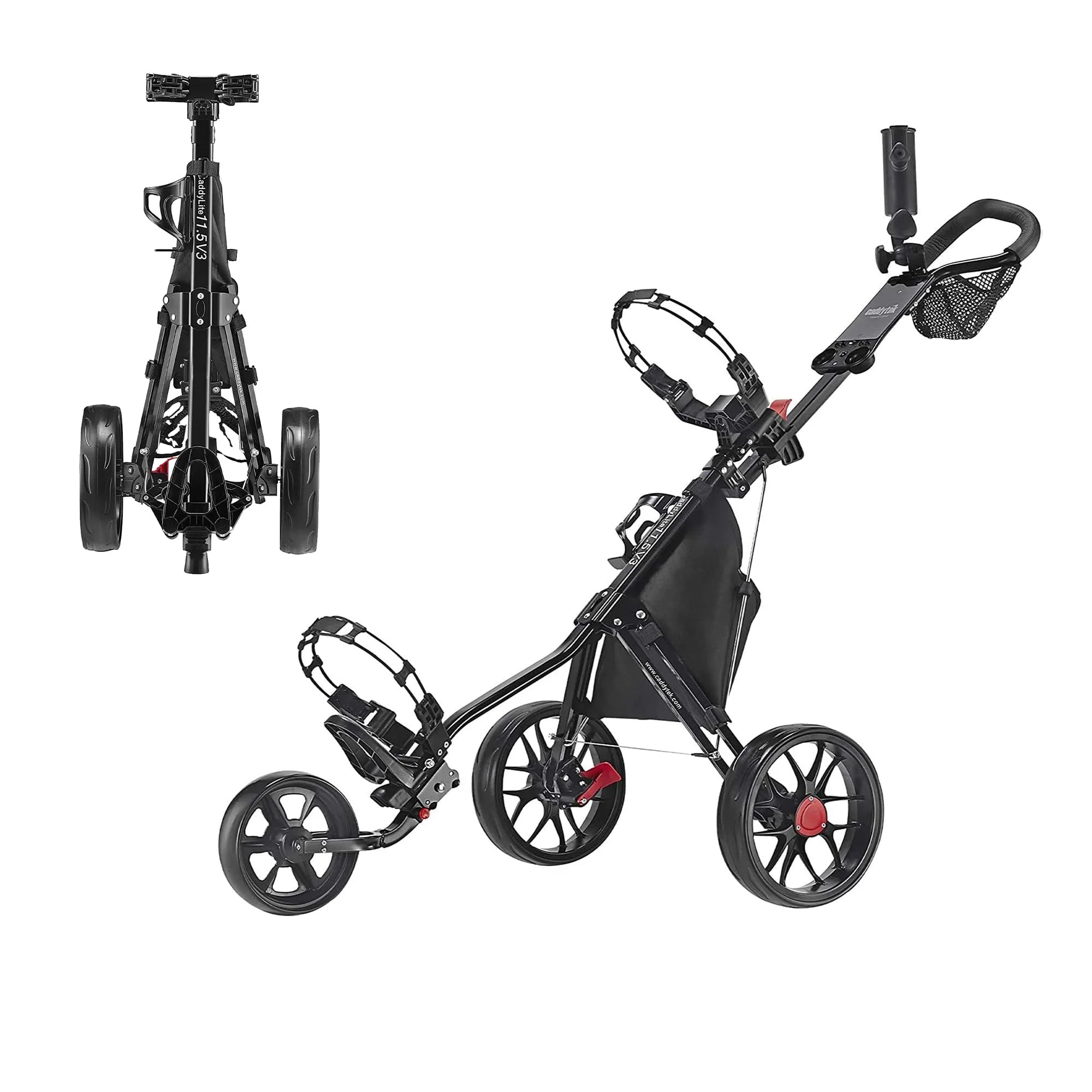 CaddyTek CaddyLite 11.5 V3 Golf Push Cart