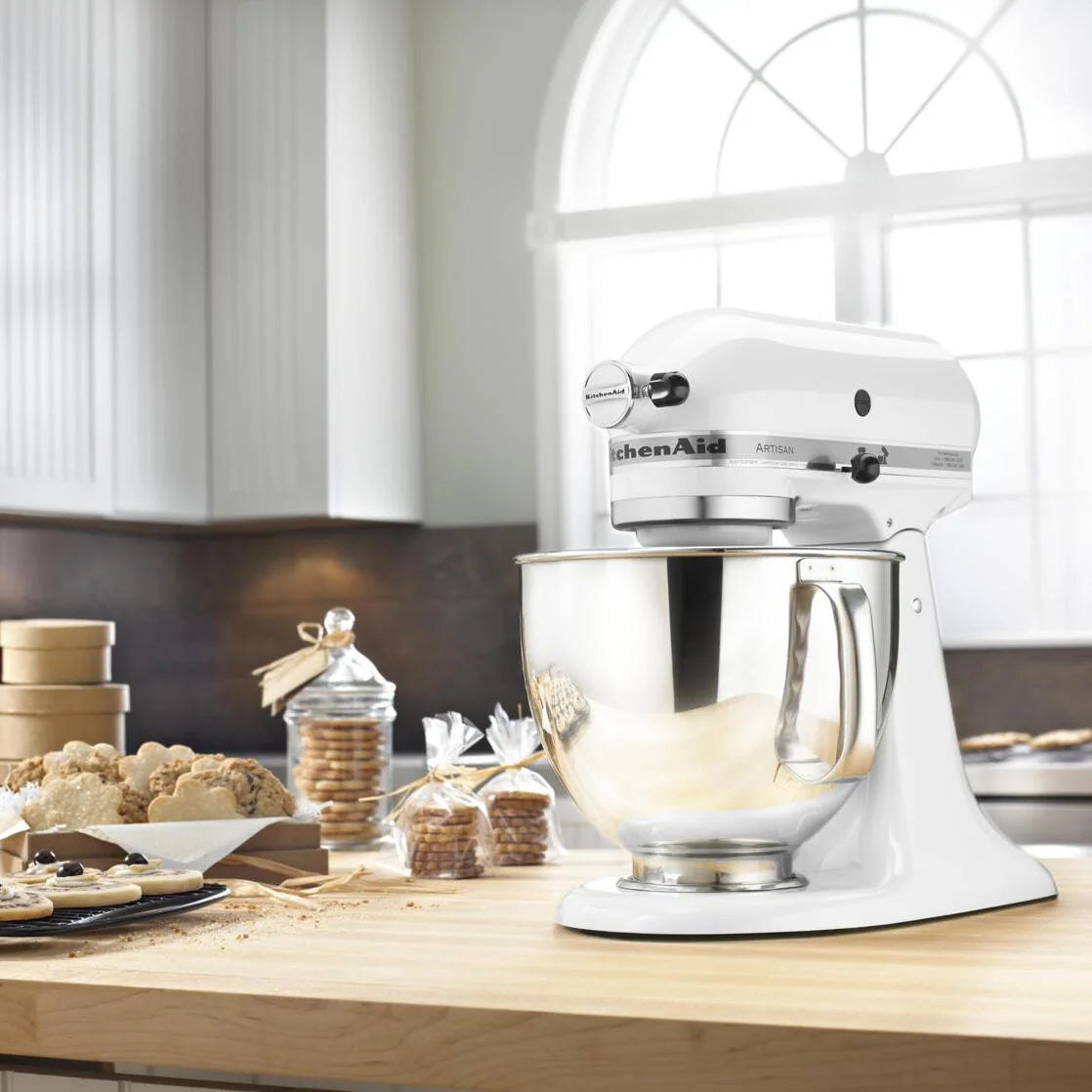 KitchenAid Artisan 5-Quart Stand Mixer, White