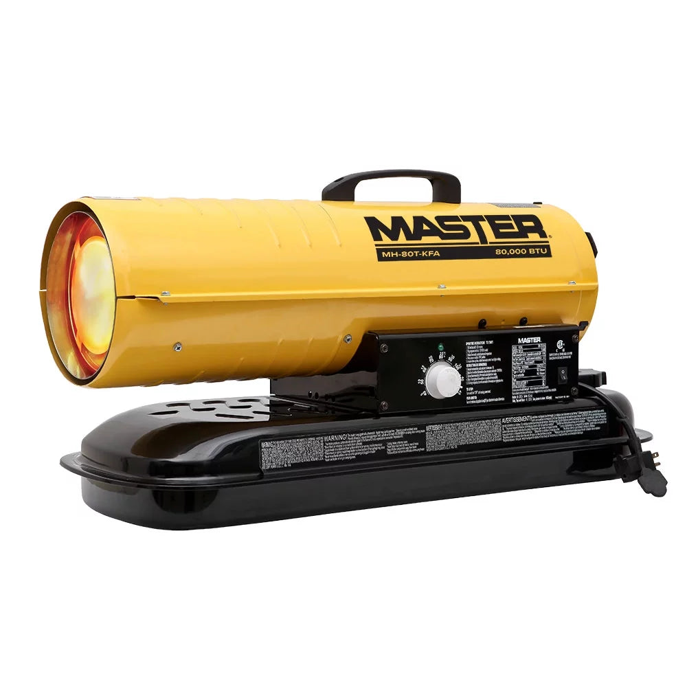 Master MH-80T-KFA 80,000 BTU Torpedo Heater