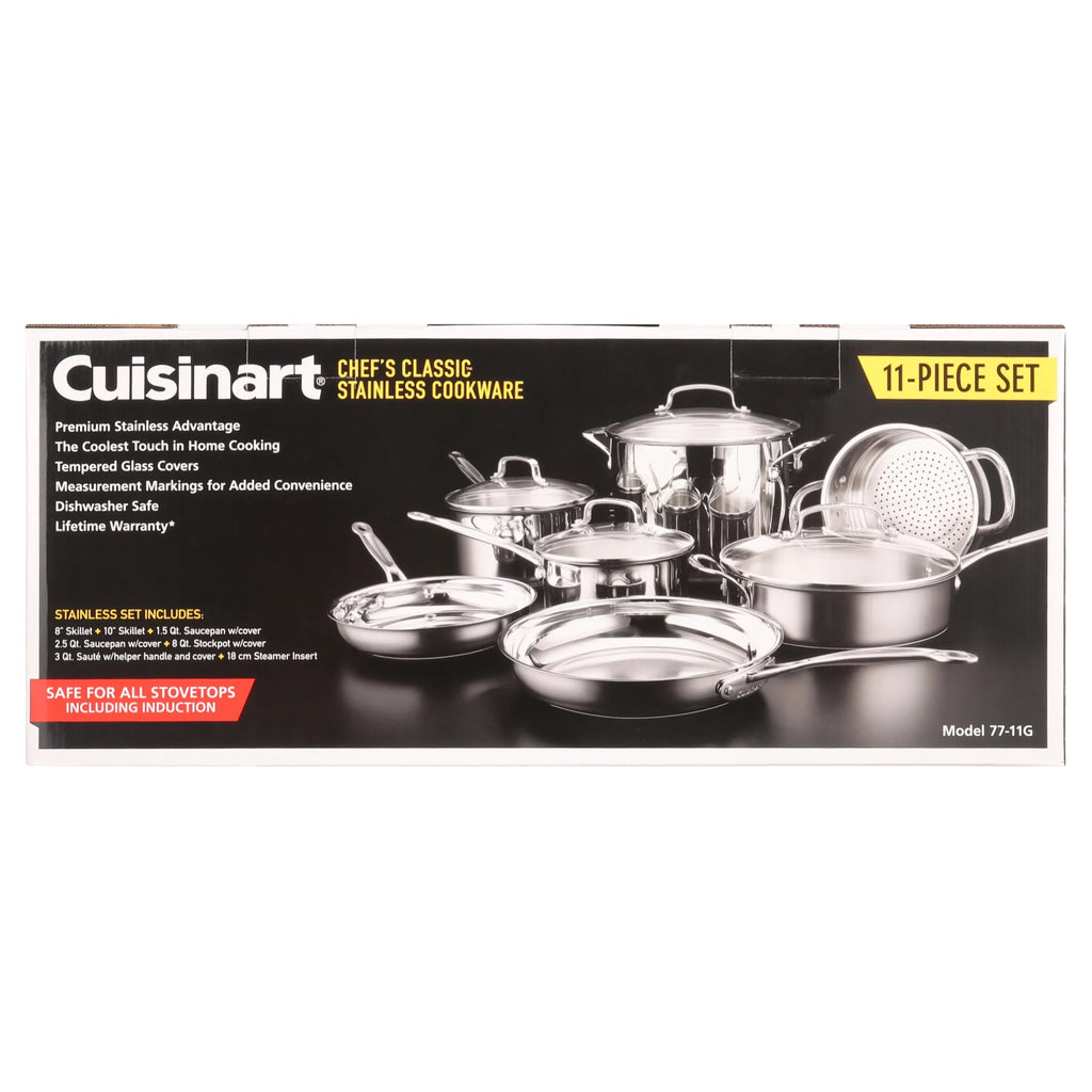 Cuisinart Chef's Classic 11-Piece Cookware Set