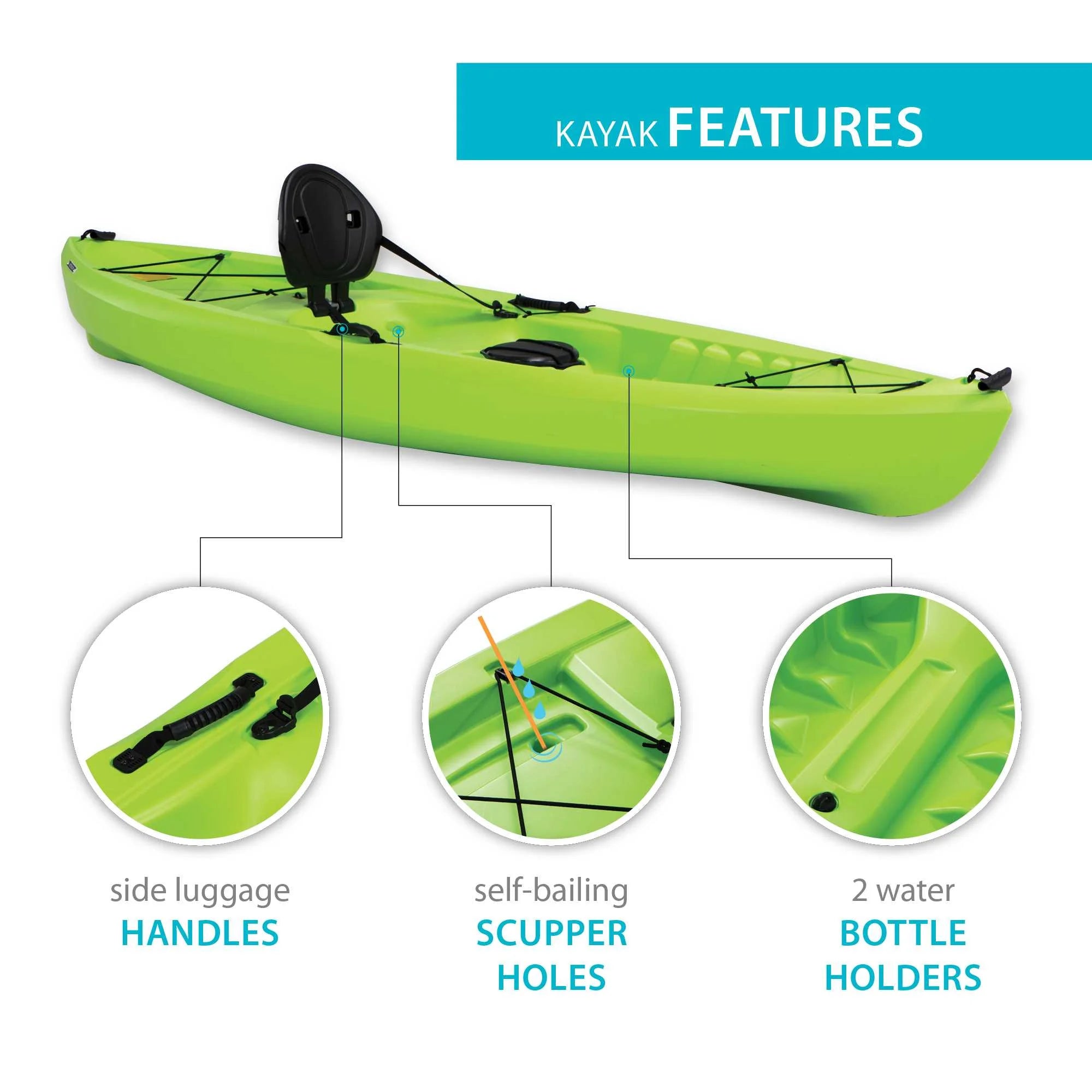 Lifetime Tahoma 10-ft Sit-on-Top Kayak