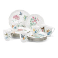 18-Piece Dinnerware Set, Service for 6, White - 6342794 (Lenox Butterfly Meadow)