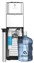 Bottom Loading Water Dispenser with Water Filtration System - Hot, Cold & Room Temperature, Stainless Steel (Avalon)