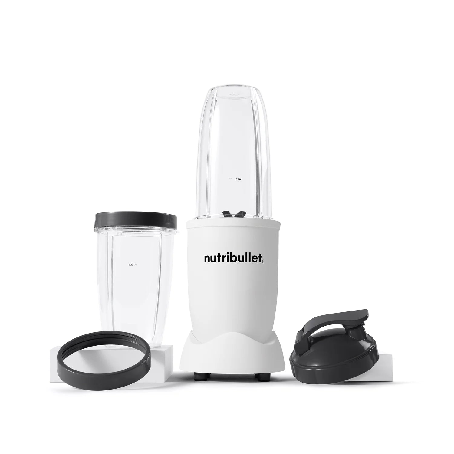 Nutribullet PRO Matte All White, 9-Piece