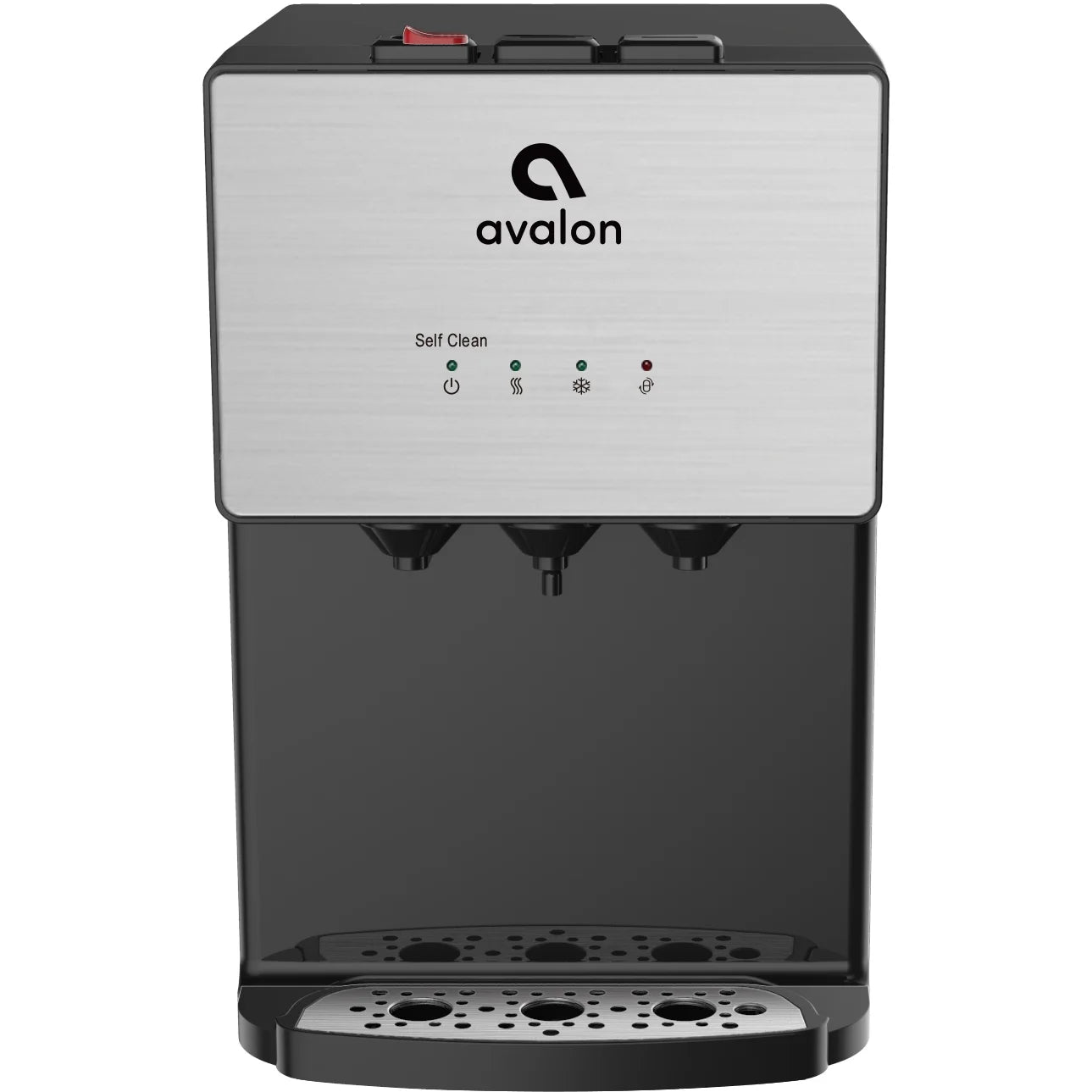 Premium 3 Temperature Self Cleaning Bottleless Countertop Water Dispenser - Stainless Steel (Avalon)