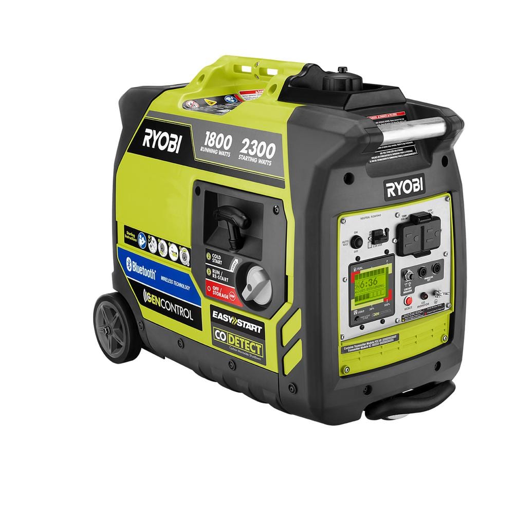 Ryobi 2300-Watt Bluetooth Inverter Generator