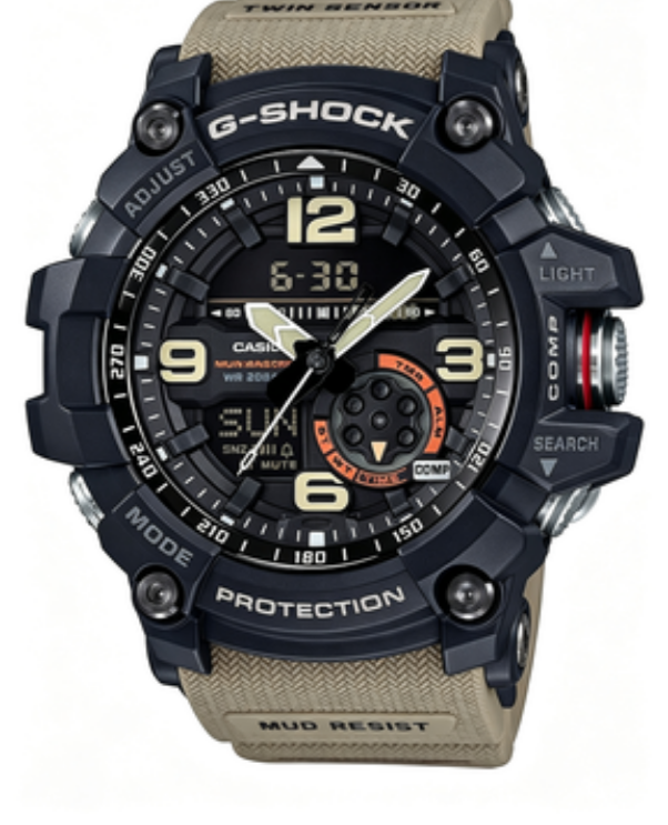 Casio G-Shock Mudmaster Twin-Sensor Watch