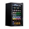 NewAir 126-Can Beverage Cooler, Black
