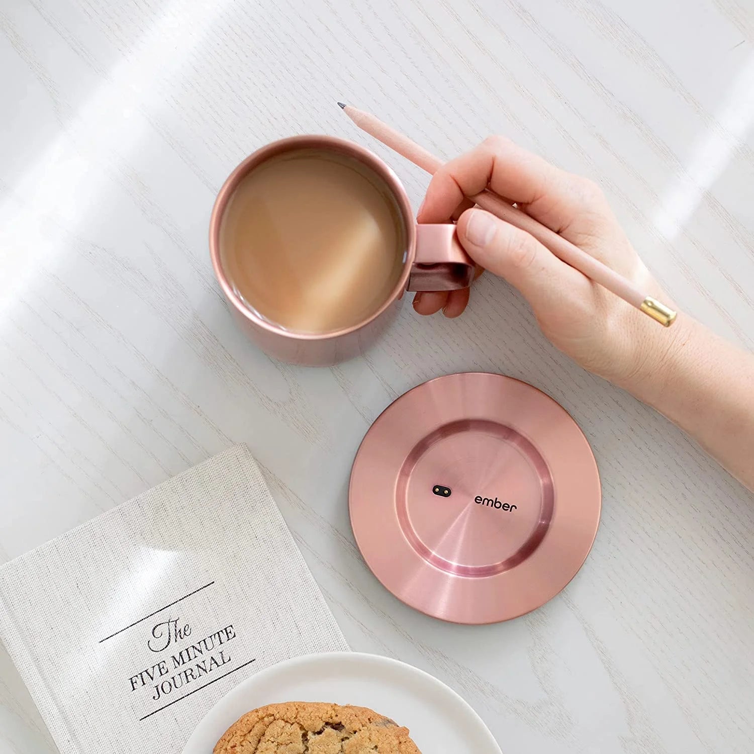 Ember Smart Mug 2, 10 oz., Rose Gold