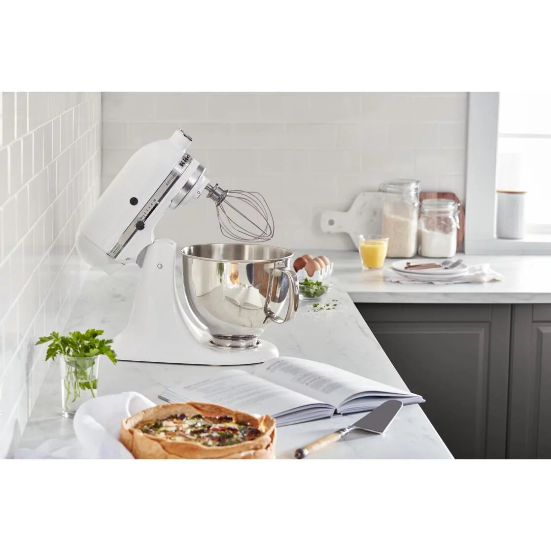 KitchenAid Artisan 5-Quart Stand Mixer, White