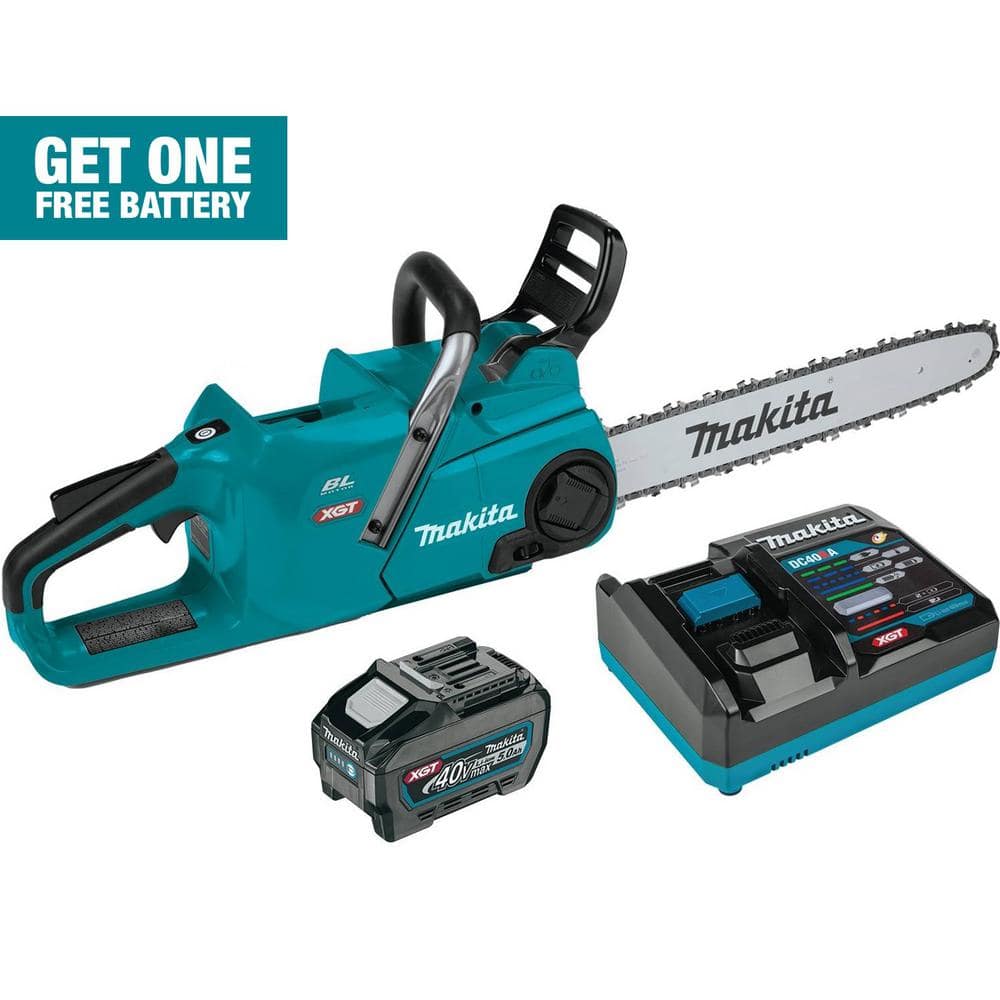 Makita 18V XGT 18-inch Brushless Chainsaw Kit
