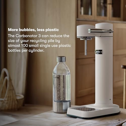 Aarke Carbonator 3 Water Carbonator, White