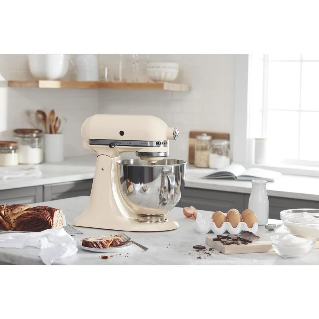 KitchenAid Artisan 5-Qt Stand Mixer, Almond