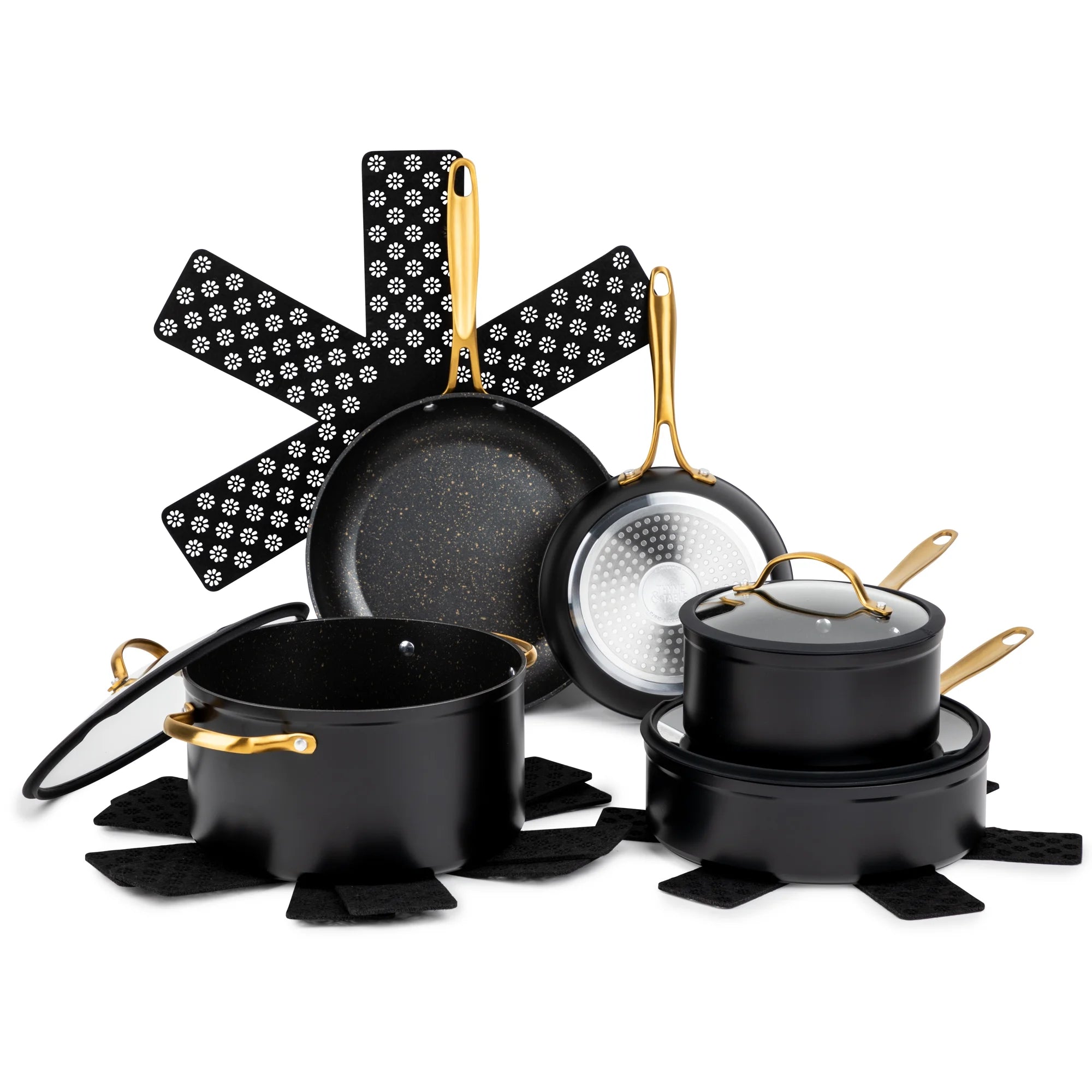 Thyme & Table 12-Piece Non-Stick Cookware Set